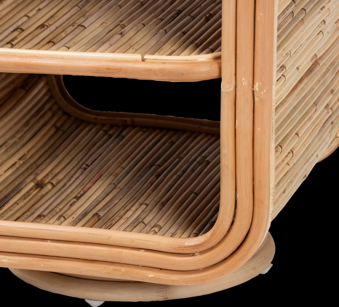 Deske Brown Nightstand - Thumbnail - Image 4