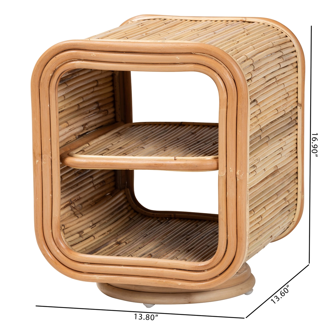 Deske Brown Nightstand - Thumbnail - Image 8