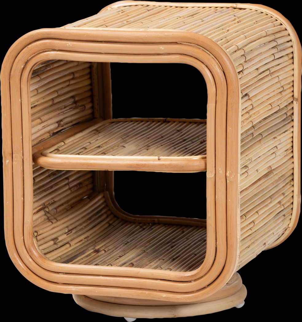 Deske Brown Nightstand - Thumbnail - Image 1