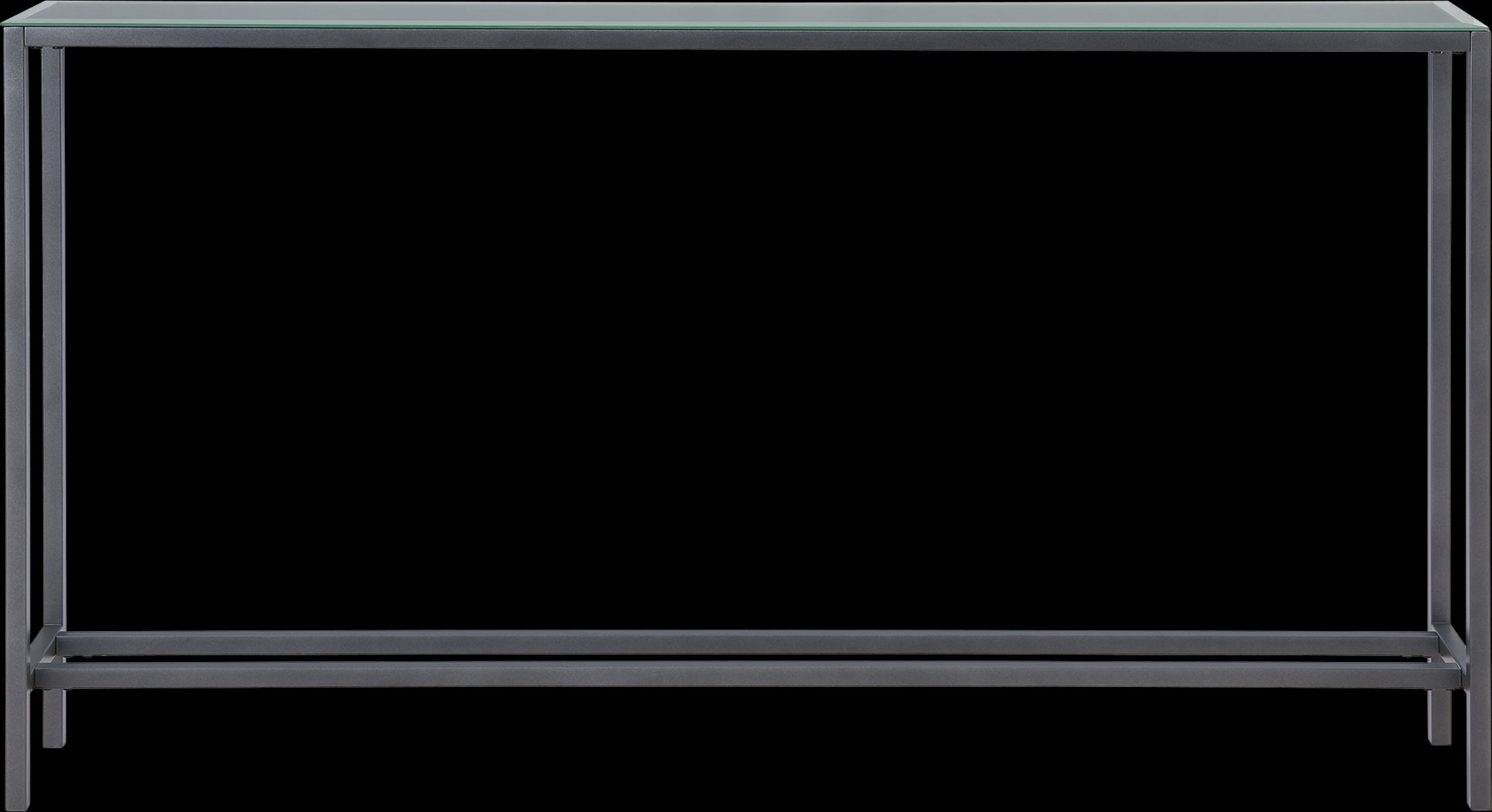 Desner Gray Console Table - Thumbnail - Image 2