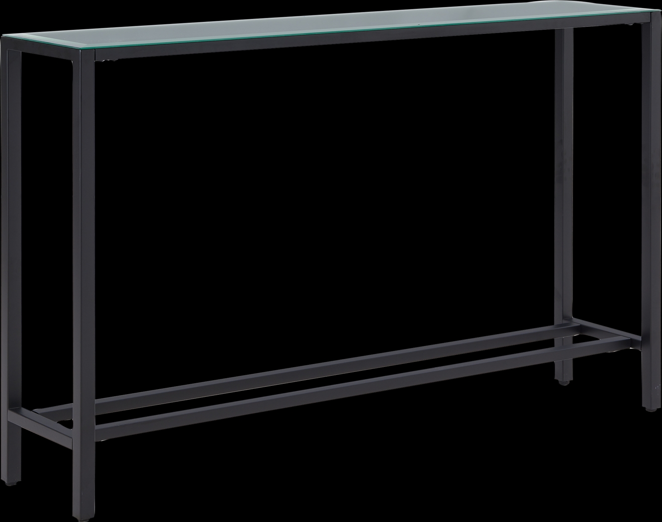 Desnet Black Console Table - Thumbnail - Image 1