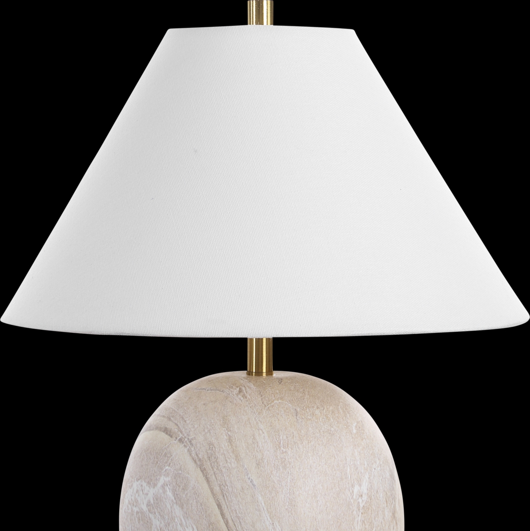 Desoto Lake Beige Lamp - Thumbnail - Image 3