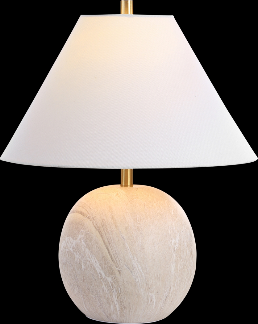 Desoto Lake Beige Lamp - Thumbnail - Image 1