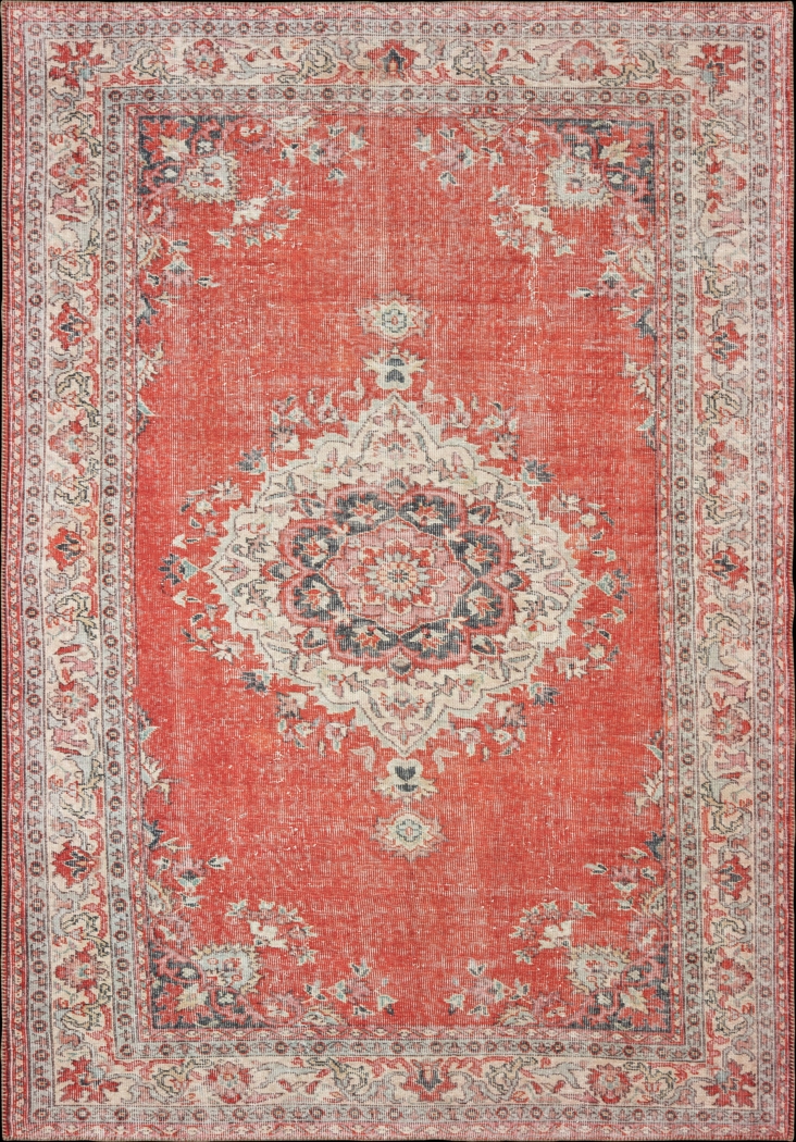 Dessie Red 7'6 x 9'11 Rug - Thumbnail - Image 1