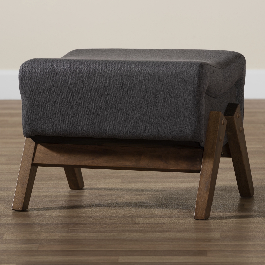Detillion Dark Gray Ottoman - Thumbnail - Image 3