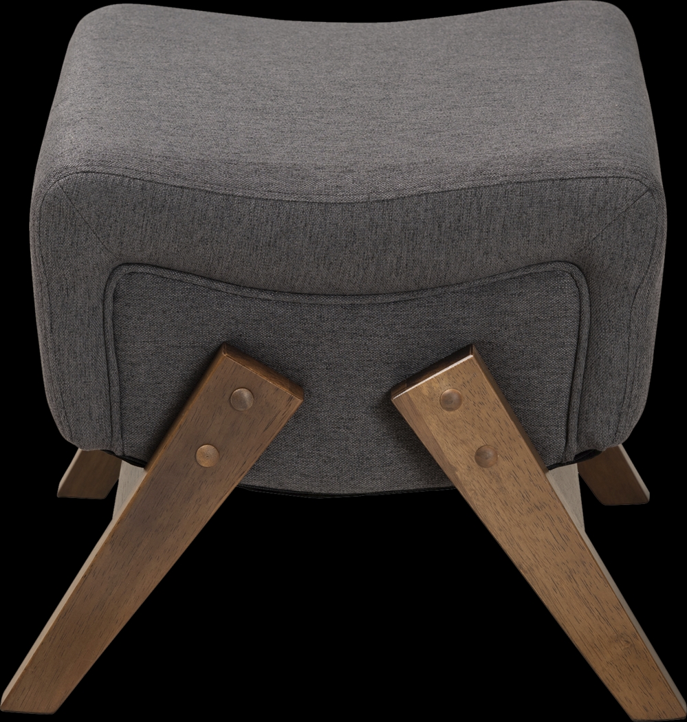 Detillion Dark Gray Ottoman - Thumbnail - Image 5