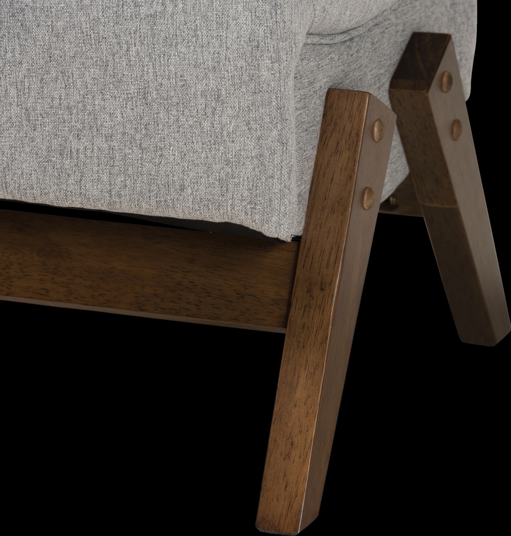 Detillion Light Gray Ottoman - Thumbnail - Image 6