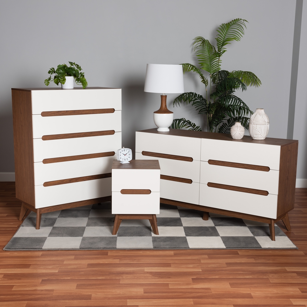 Detrie White 3 Pc Dresser Set - Thumbnail - Image 3