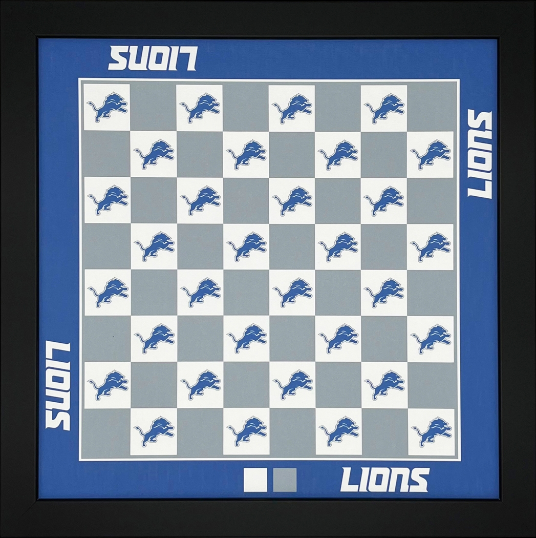 Detroit Lions Wall Chess Set - Thumbnail - Image 1