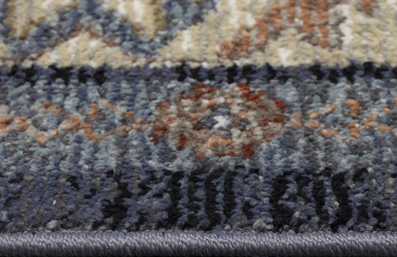 Devdan Blue 7'10 x 9'10 Rug - Thumbnail - Image 3