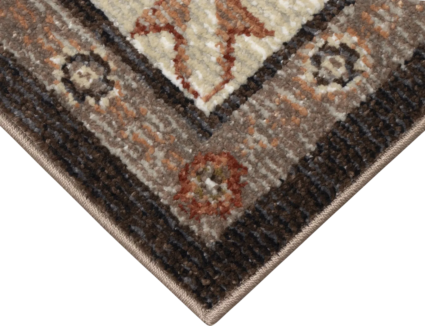 Devdan Terracotta 6'6 x 9'4 Rug - Thumbnail - Image 4