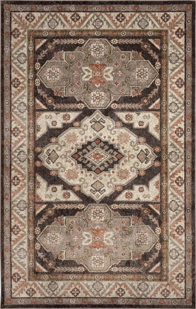 Devdan Terracotta 6'6 x 9'4 Rug - Thumbnail - Image 1