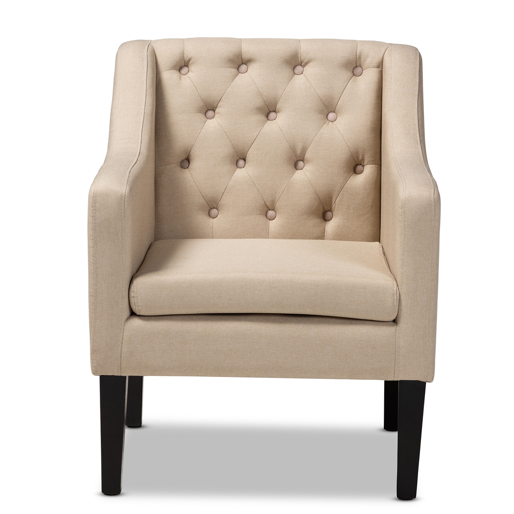 Devenger Beige Accent Chair - Thumbnail - Image 2