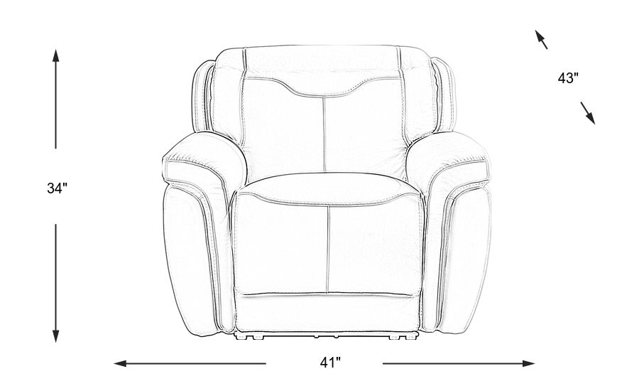 Dimension Image. Please refer to the Dimension Tab on this page for dimension details.
