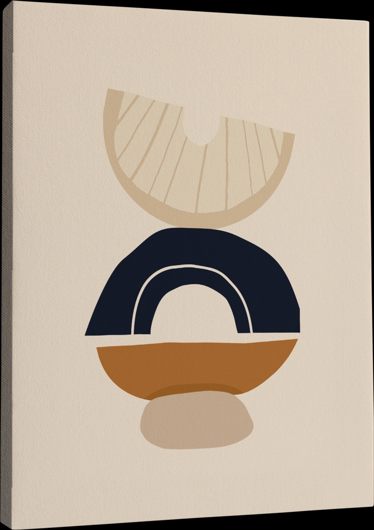 Devers Cream Canvas Wall Art - Thumbnail - Image 1