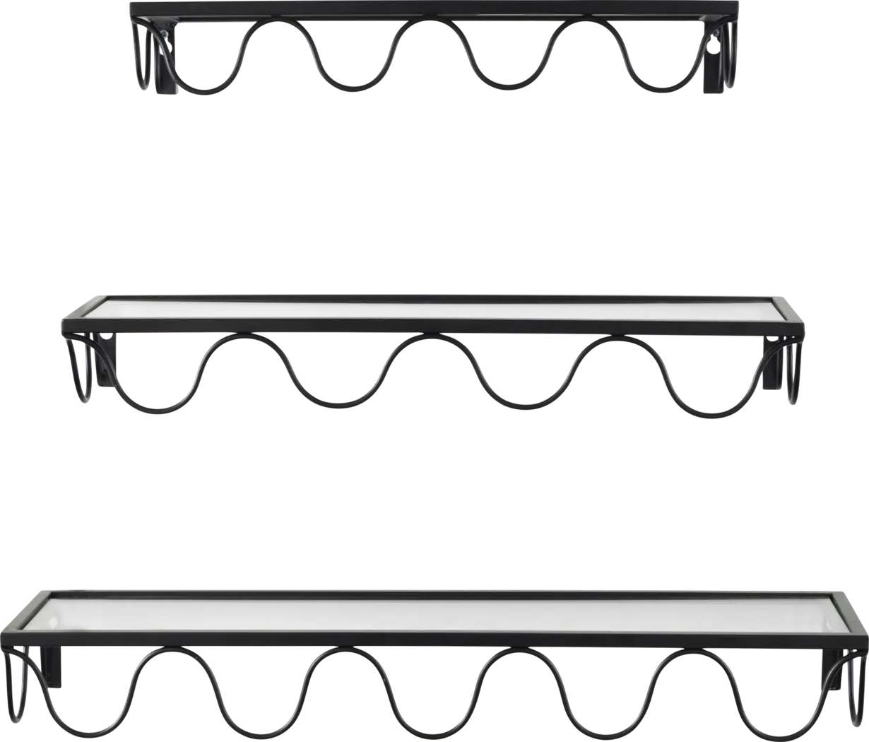 Devi Black Shelf, Set of 3 - Thumbnail - Image 6
