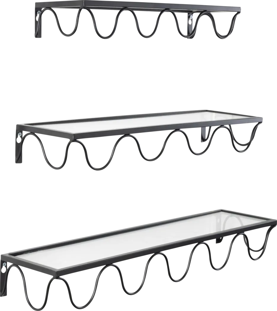 Devi Black Shelf, Set of 3 - Thumbnail - Image 7