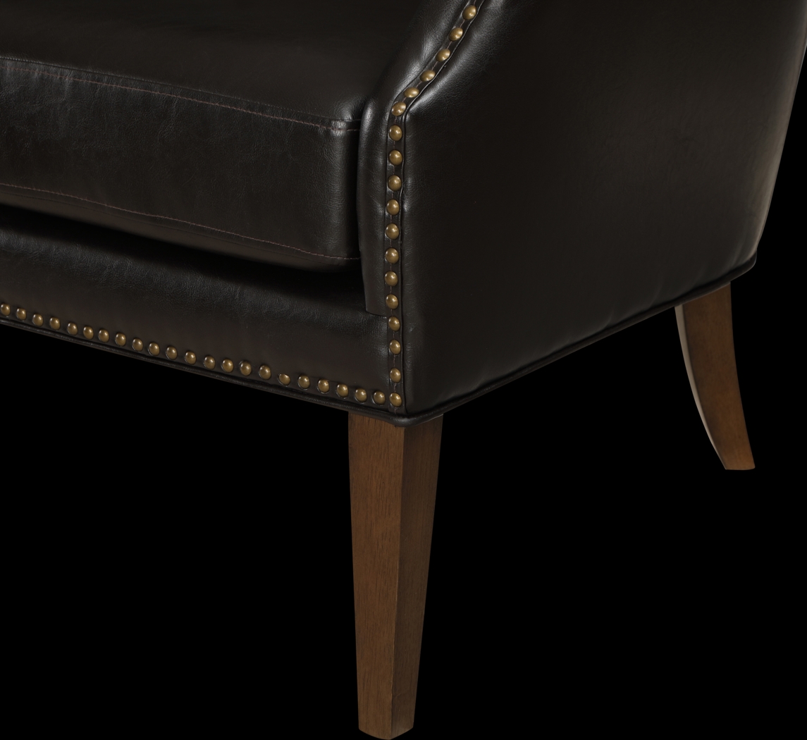 Devillers Dark Brown Arm Chair - Thumbnail - Image 14