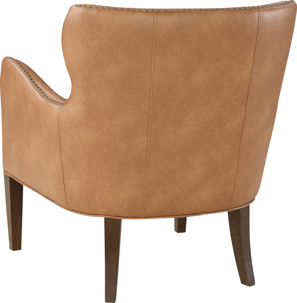 Devillers Light Brown Arm Chair - Thumbnail - Image 9