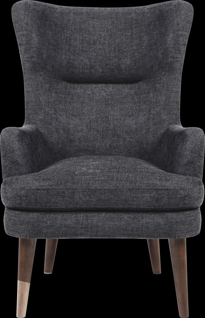 Devlin Black Accent Chair - Thumbnail - Image 2