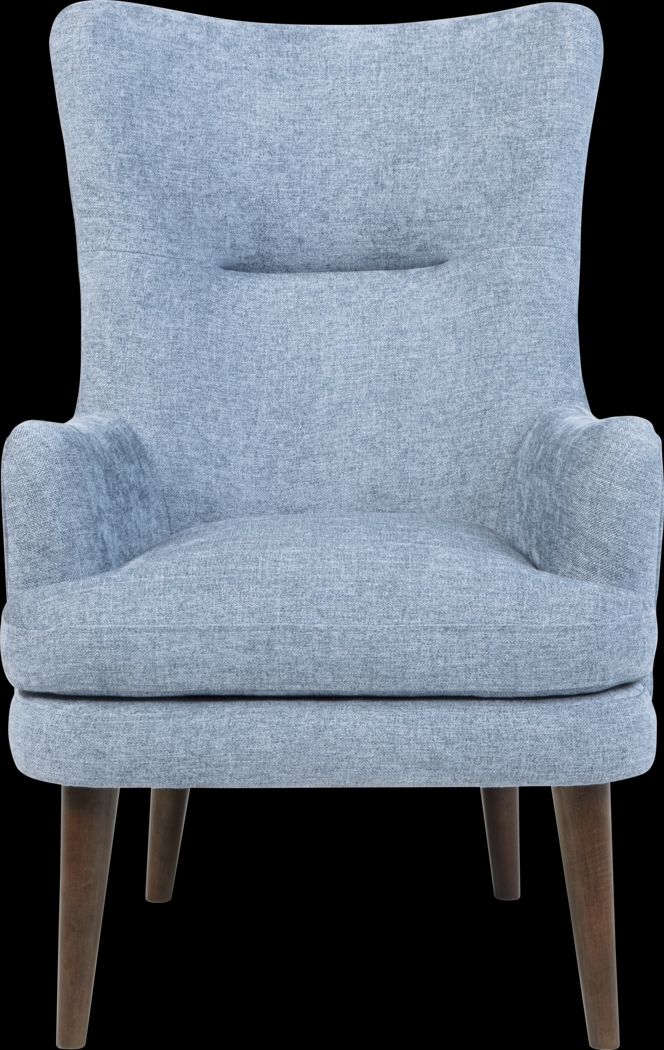Devlin Blue Accent Chair - Thumbnail - Image 2