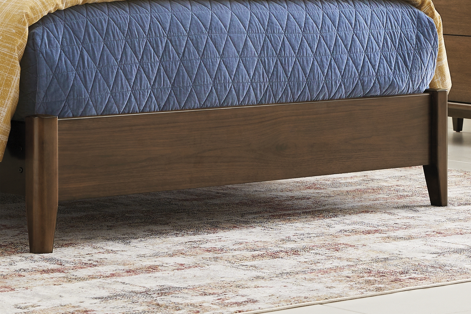 Devon Loft Walnut 5 Pc King Panel Bedroom - Thumbnail - Image 5