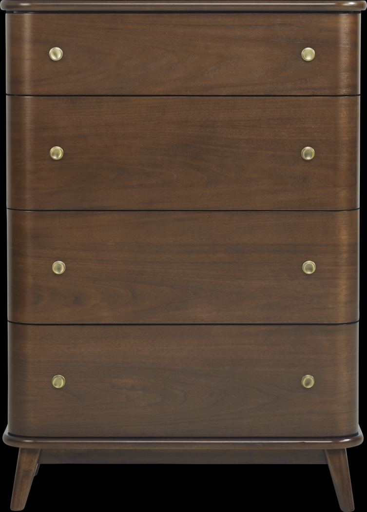 Devon Loft Walnut Finish Chest - Thumbnail - Image 1