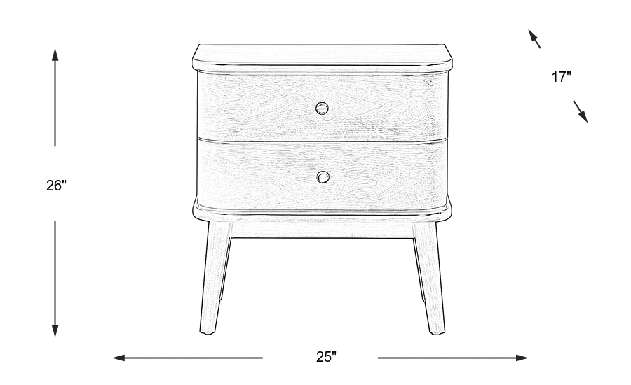 Dimension Image. Please refer to the Dimension Tab on this page for dimension details.