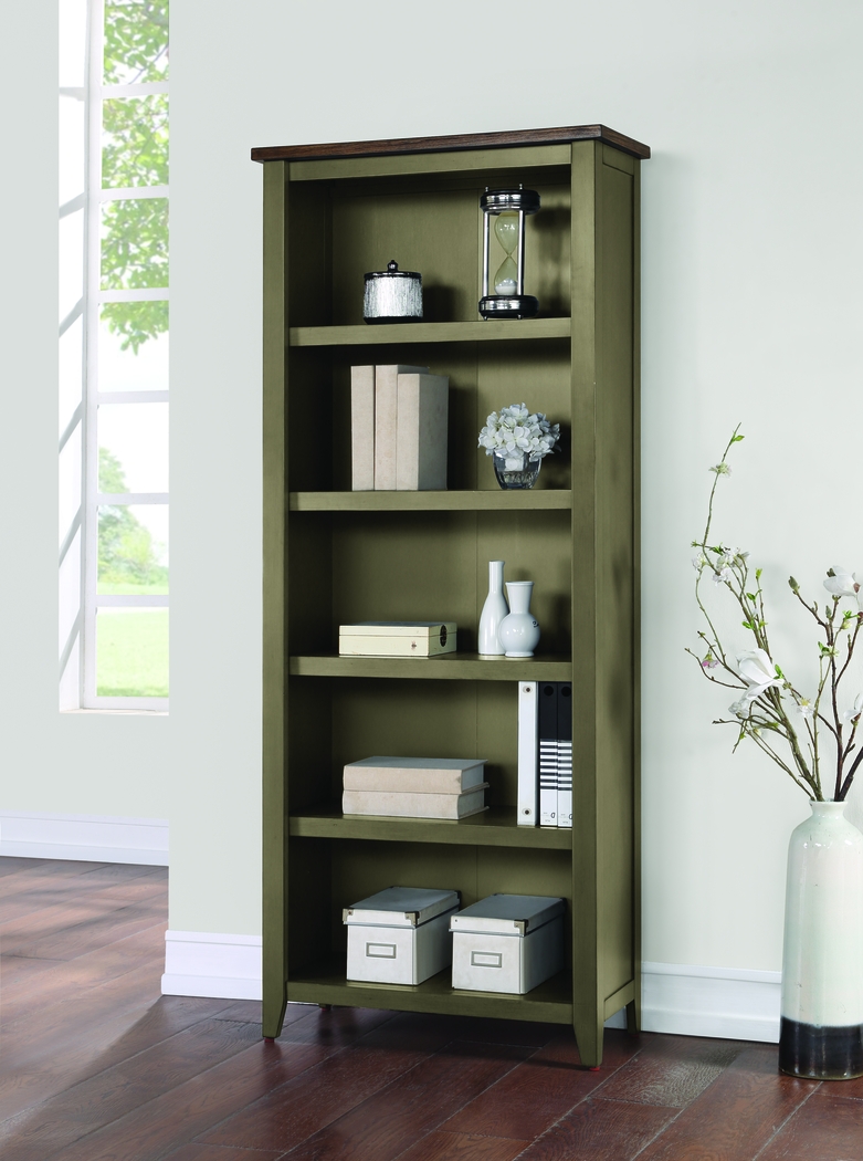Dewgarth Green Bookcase - Thumbnail - Image 2