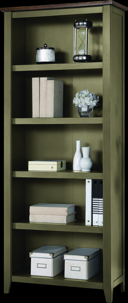 Dewgarth Green Bookcase - Thumbnail - Image 1