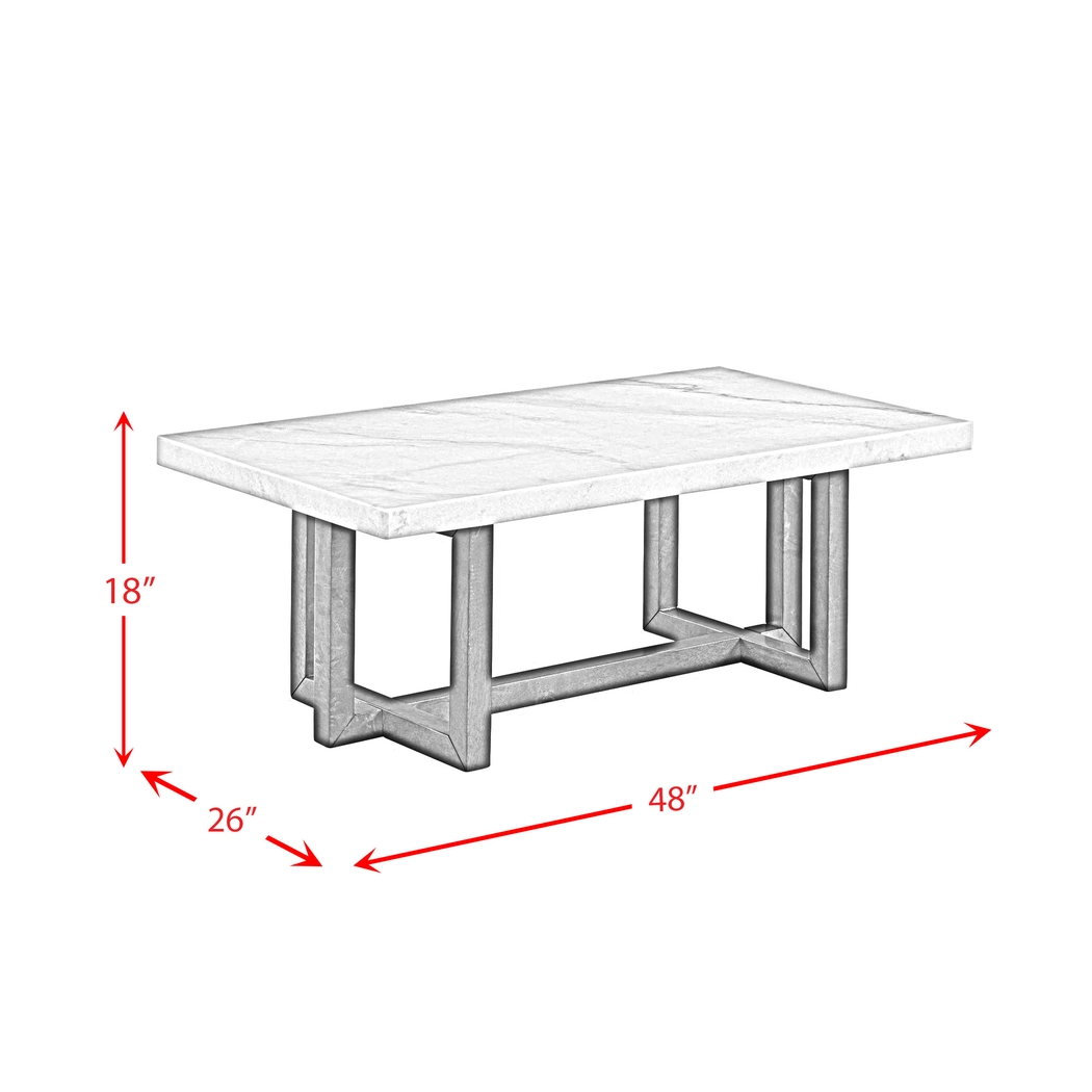 Dewhoney White Cocktail Table - Thumbnail - Image 10