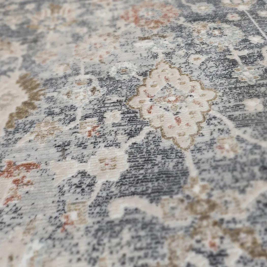 Dewmire Dark Gray 5'3 x 7'10 Rug - Thumbnail - Image 8
