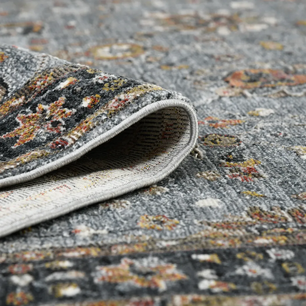 Dewmire Gray 10'3 x 14'3 Rug - Thumbnail - Image 9