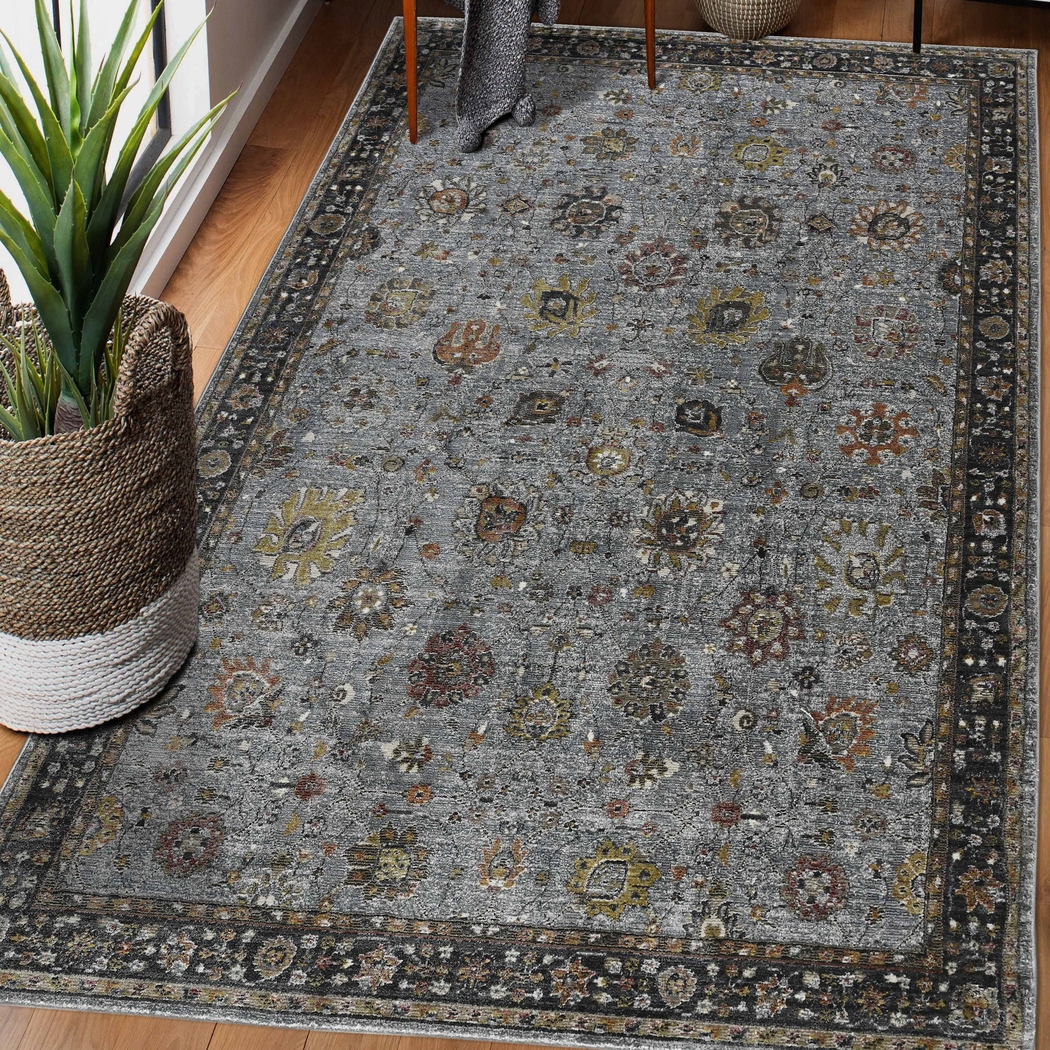 Dewmire Gray 5'3 x 7'10 Rug - Thumbnail - Image 2