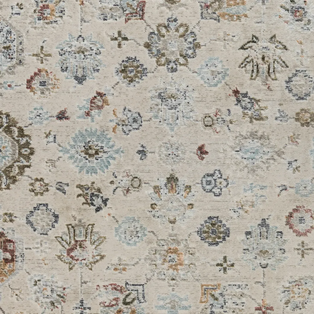 Dewmire Ivory 9'3 x 12'3 Rug - Thumbnail - Image 10
