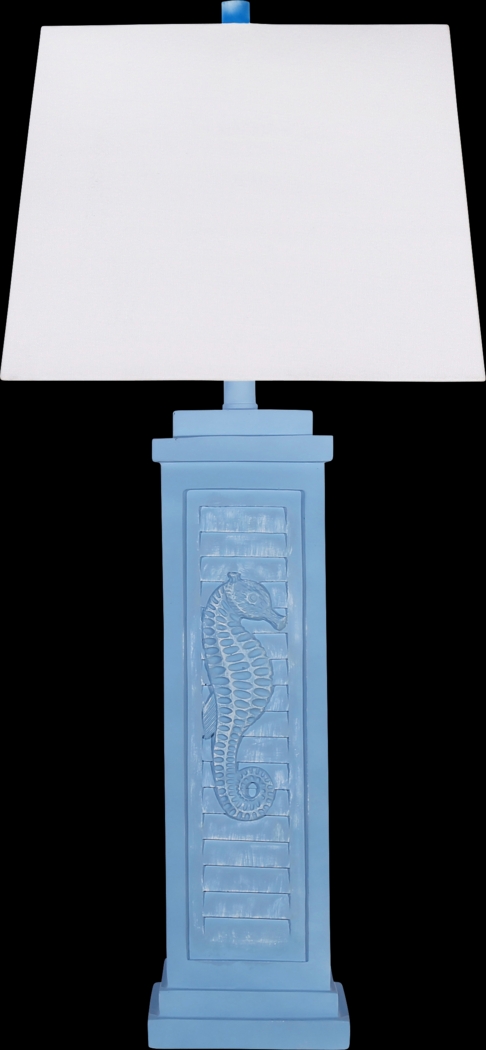 Dexmoor Blue Lamp - Thumbnail - Image 1