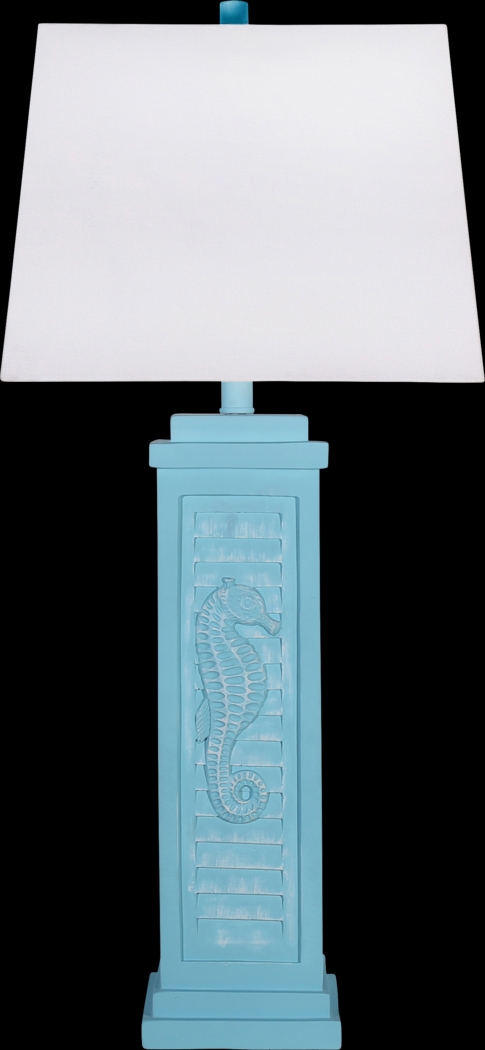 Dexmoor Light Blue Lamp - Thumbnail - Image 1