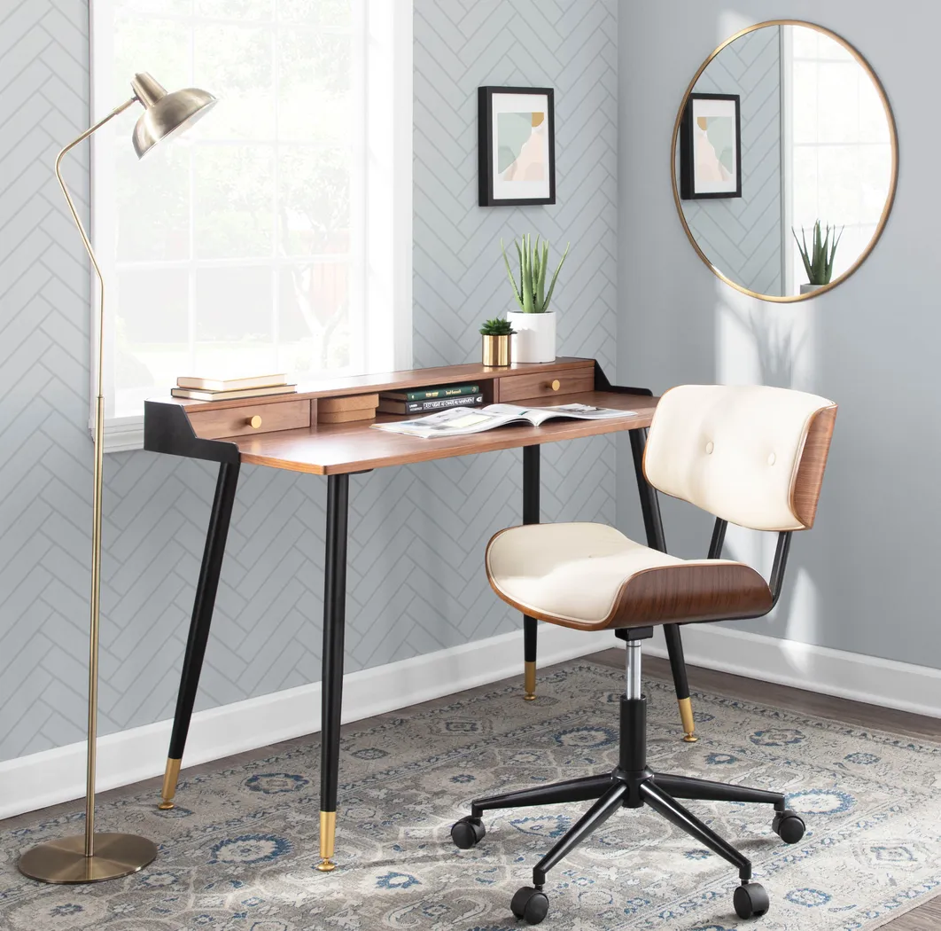 Dexter Drive Gold Floor Lamp - Thumbnail - Image 10