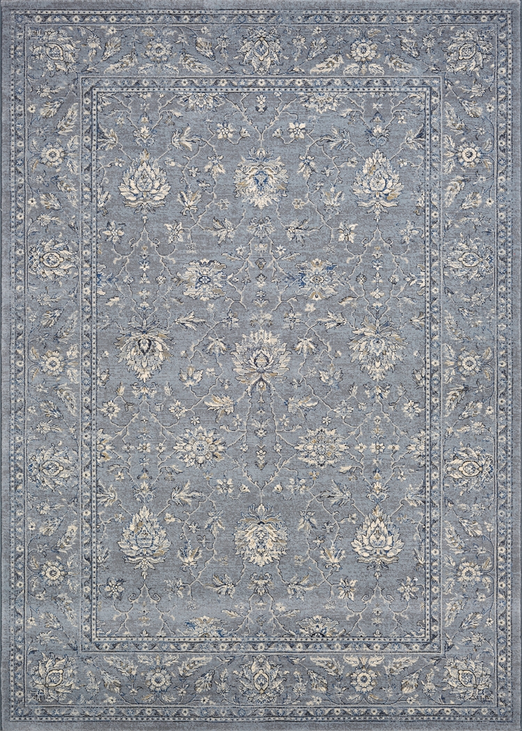 Deyo Blue 7'10 x 11'2 Rug - Thumbnail - Image 1