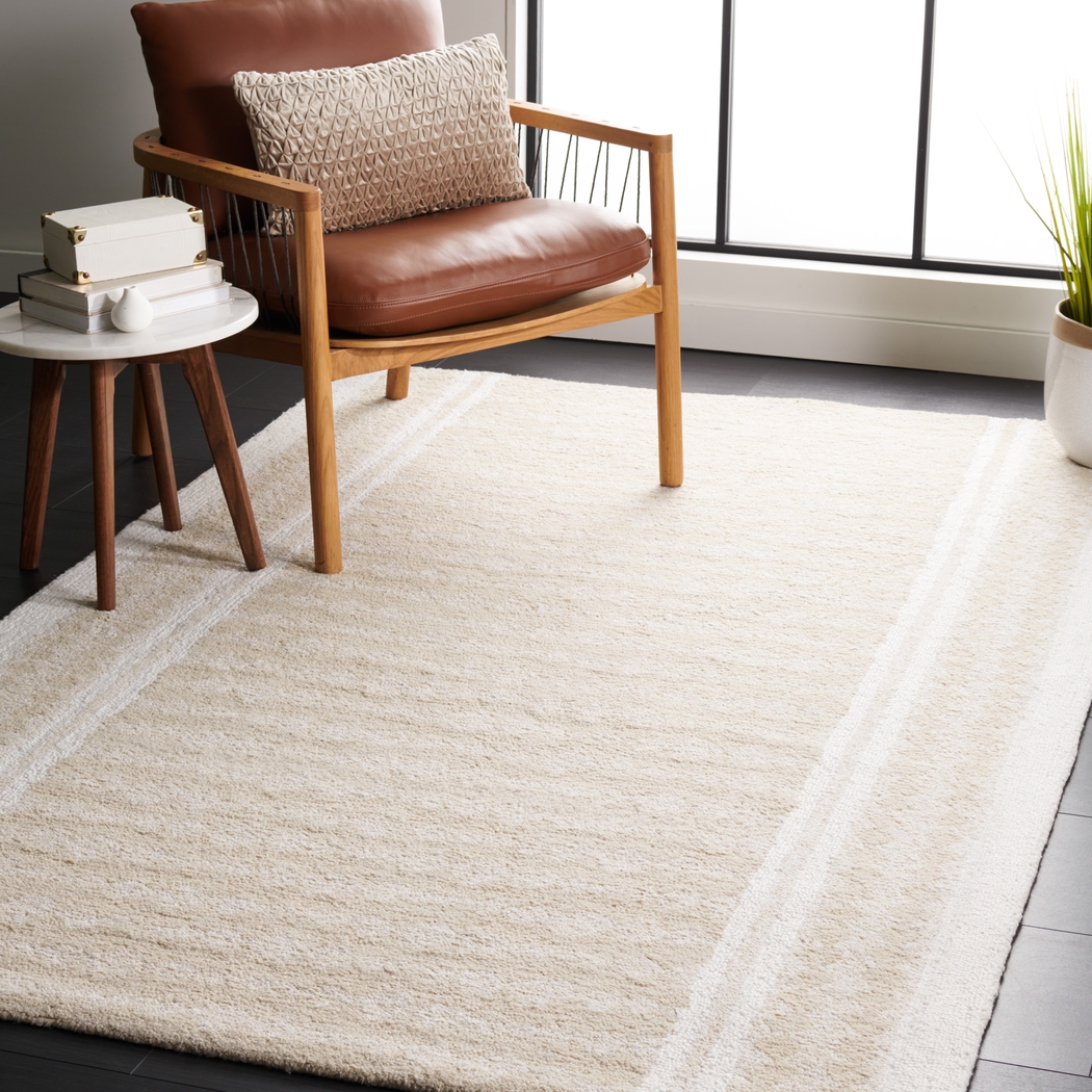 Dhudi Beige 8' x 10' Rug - Thumbnail - Image 2