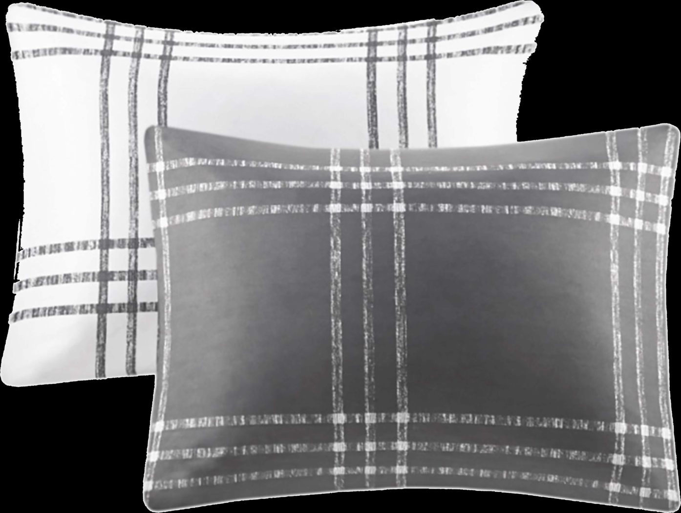 Diabolo Gray King Comforter Set - Thumbnail - Image 10