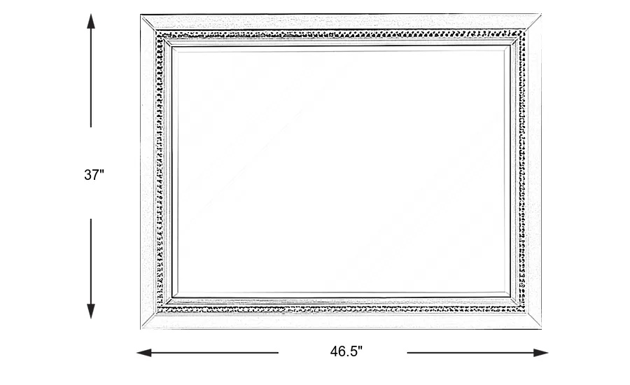 Dimension Image. Please refer to the Dimension Tab on this page for dimension details.