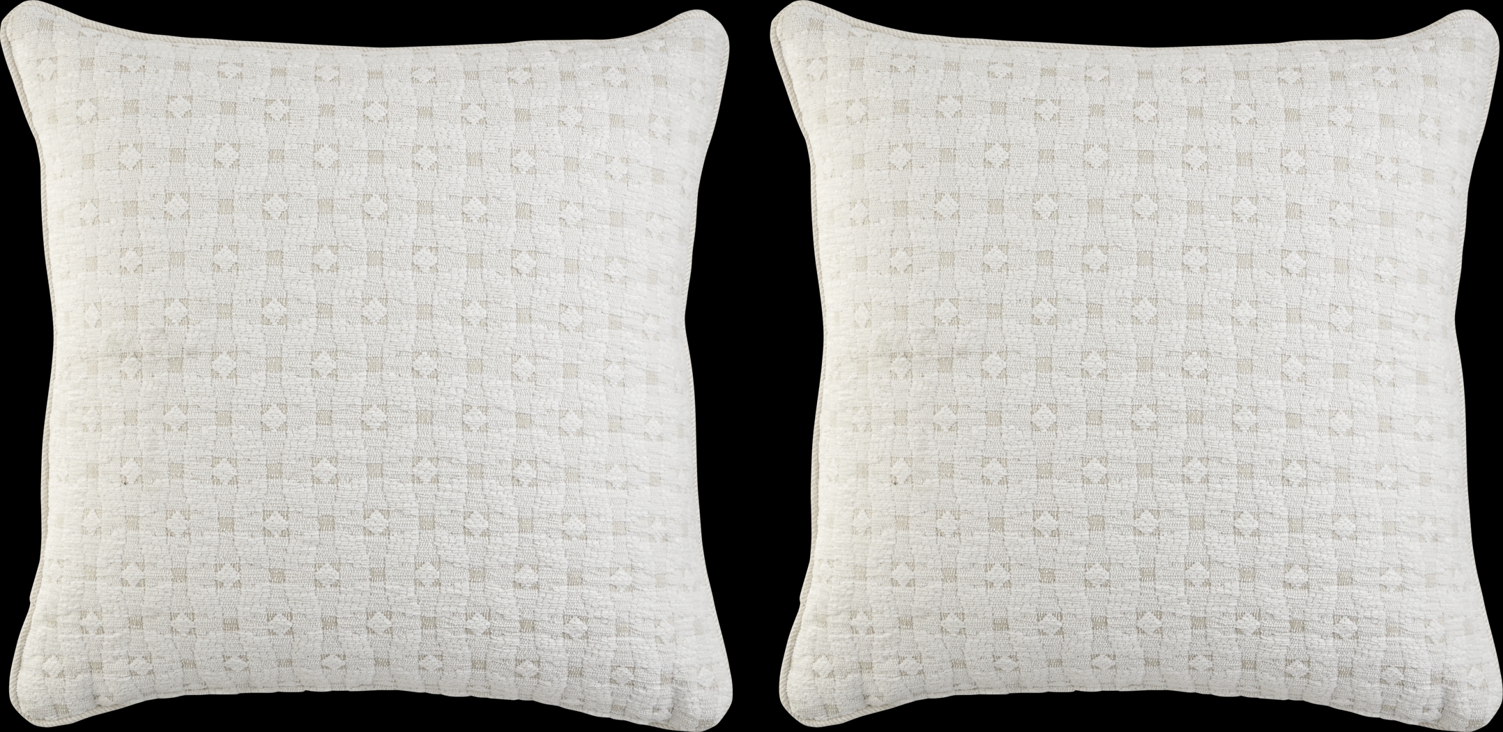 Diamond Pearl Pearl Indoor/Outdoor Accent Pillow, Set of 2 - Thumbnail - Image 1
