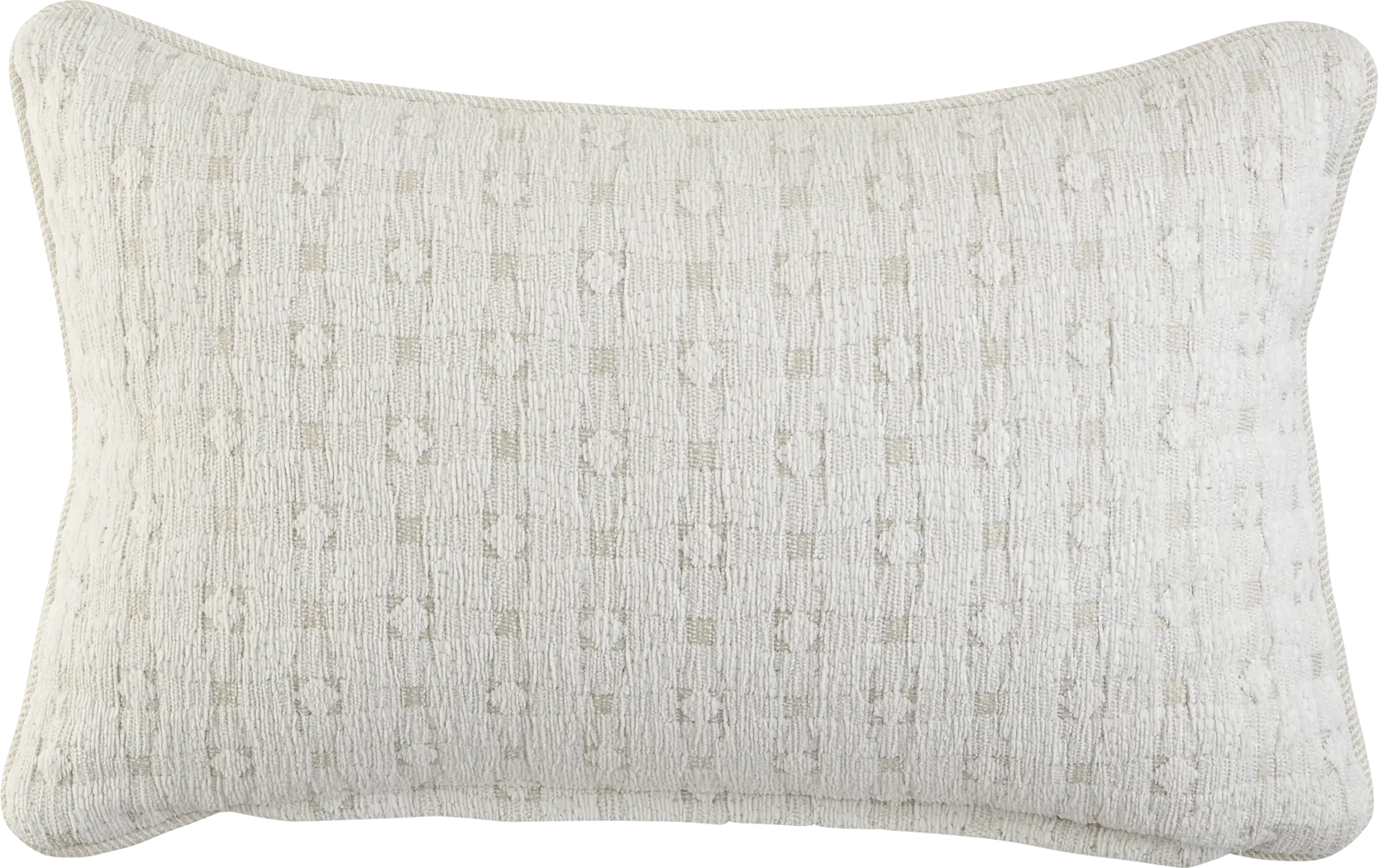 Diamond Pearl Pearl Indoor/Outdoor Kidney Pillow - Thumbnail - Image 1