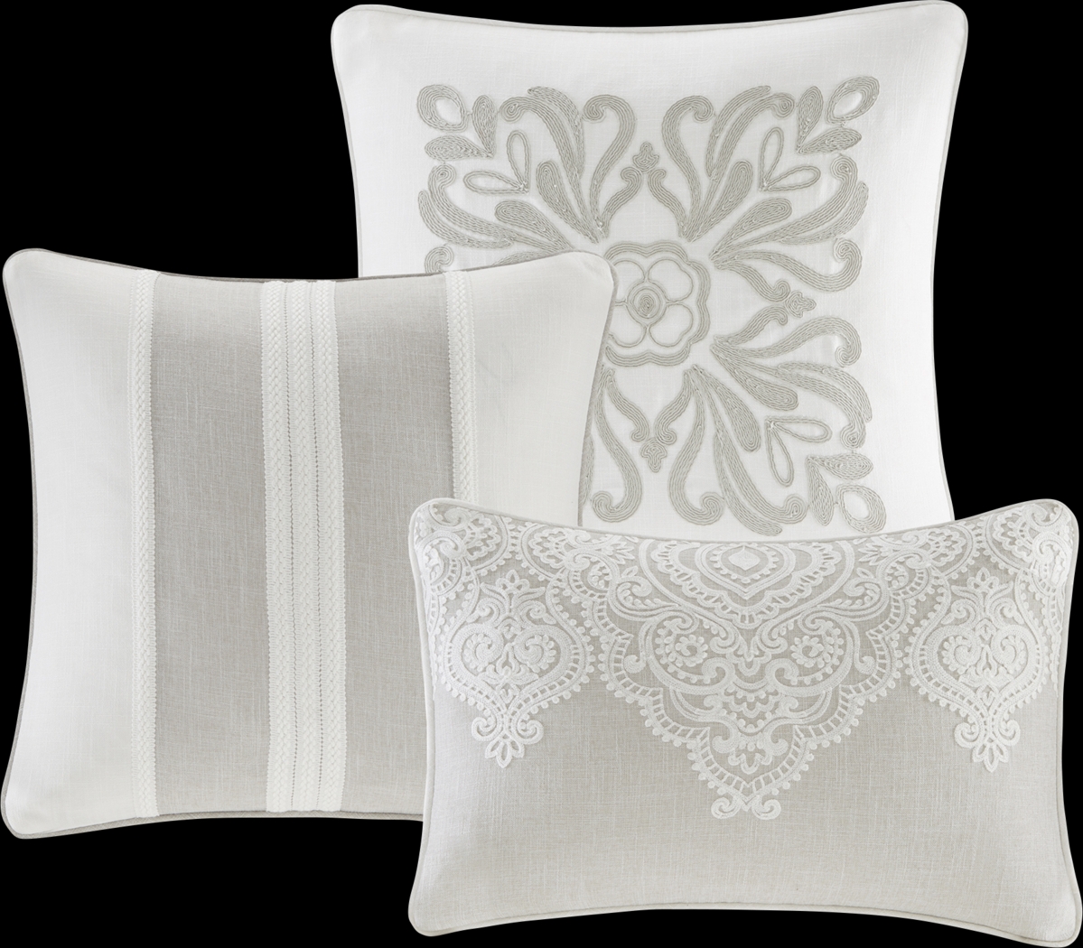 Diandra Natural 9 Pc King Comforter Set - Thumbnail - Image 8