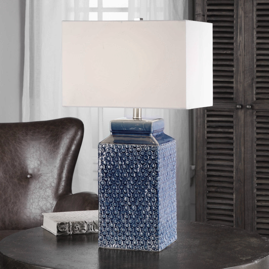 Diane Drive Blue Lamp - Thumbnail - Image 2