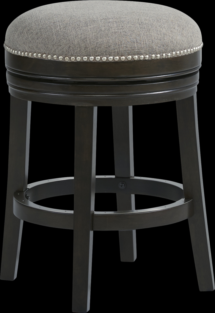 Dianella Cobblestone Swivel Counter Height Stool - Thumbnail - Image 1