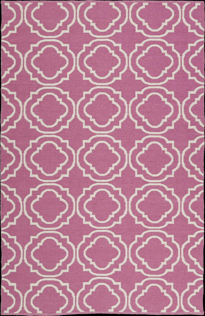 Diaz Pink 8' x 10' Indoor/Outdoor Rug - Thumbnail - Image 1