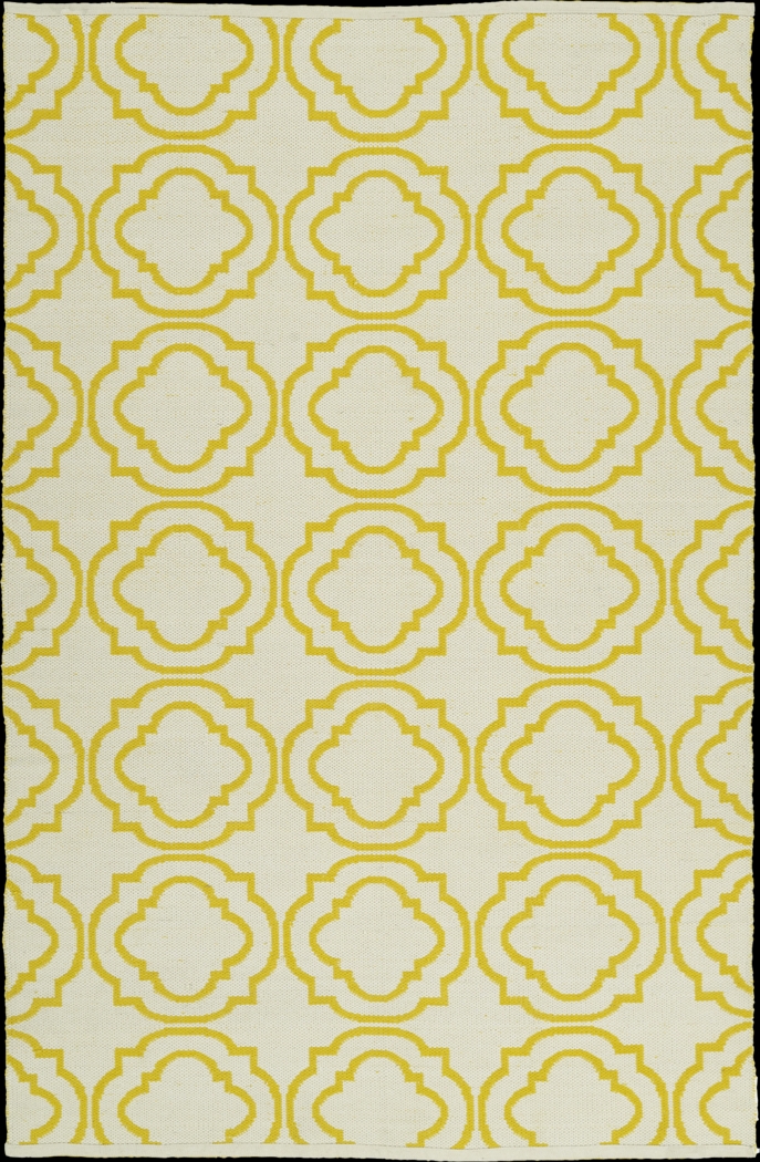 Diaz Yellow 8' x 10' Rug Indoor/Outdoor Rug - Thumbnail - Image 2