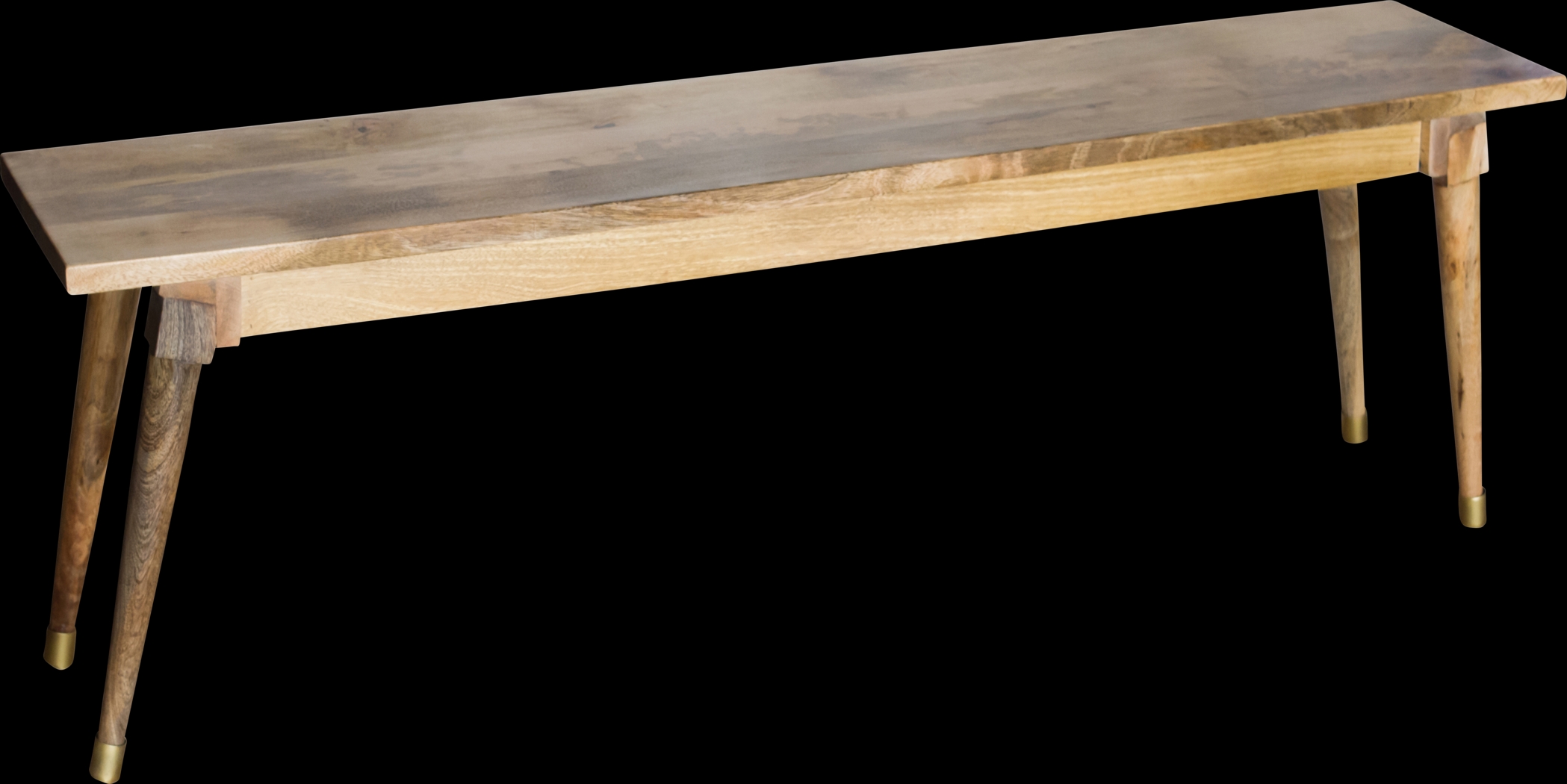 Dibley Brown Bench - Thumbnail - Image 1